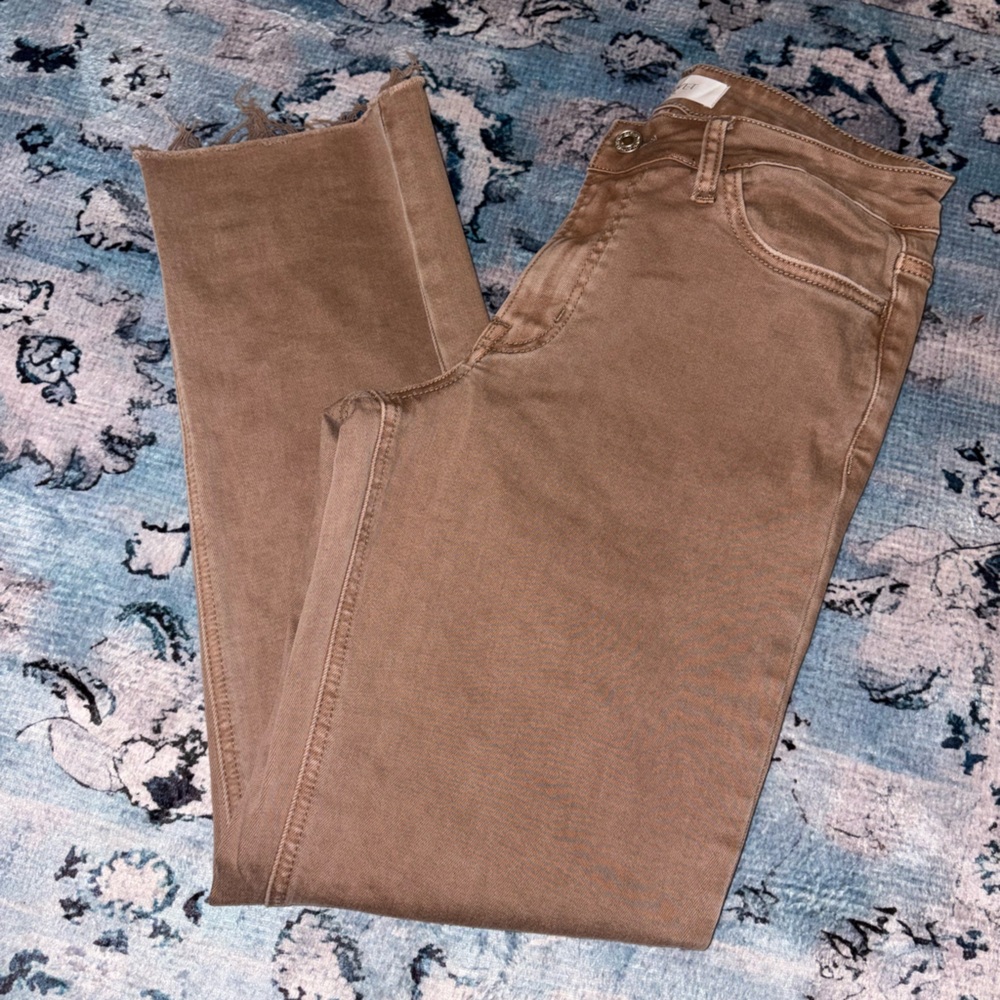 Brown Denim Jeans